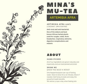 Minas Mu-Tea, Artemisia afra 100 g
