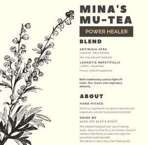 Minas Mu-Tea, Power Healer Blend- 100 g